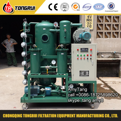 100kv Transformer Oil Cleaning Equipment/ Insulation Oil Purifying Machine