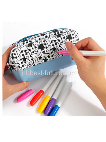DIY Coloring pencil case bag
