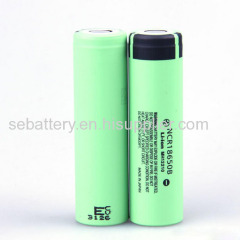 Panasonic ncr18650 battery with 3400mAh