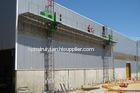 Double Mast Customized 30m Aerial Twin Mast Climbing Work Platform For Construction Of The Walls