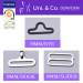 Bow tie buckle tie hook