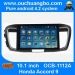 Ouchuangbo android 4.2 car dvd gps radio 10.1 inch big screen for Honda Accord 9