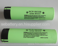 Panasonic 18650 3400mah battery 3.7v from Japan