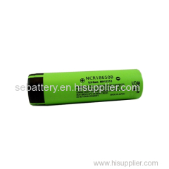 3400mAh 18650 3.7v battery from Panasonic