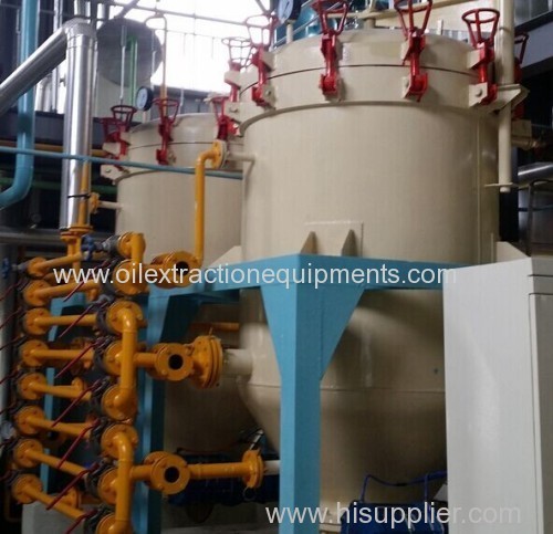 Rice bran oil extraction machine