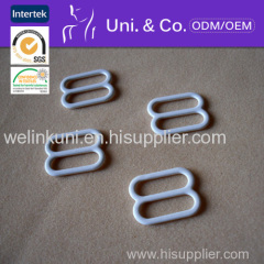 Nylon coated bra adjuster