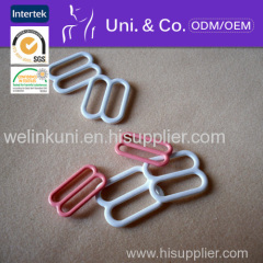 Nylon coated bra adjuster