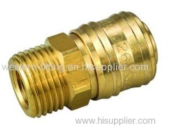 Brass Quick Coupler Male Thread