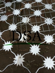 High Security Hot dip galvanized prison fence