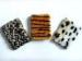 Leopard Plush Cardboard Cover Notebook Writing Journal / Personalized Soft Cover Notebooks