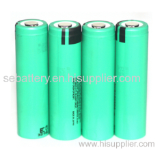 18650 green li ion rechargeable battery