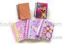 Hardcover Colorful Spiral Bound Notebook 4.5 x 5.5 hardback notebook