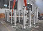 SS 304 Stainless Steel Pipeline Liquid Mixing Static Inline Mixer For Mediun Viscosity