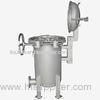 Steam / Liquid Y Strainer Filter Bag Housing Flange Adopt Handwheel