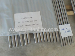 Titanium alloy GR5 ROD ASTM F136 MEDICAL USE POLISHED SURFACE
