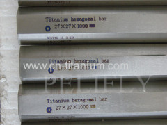 Titanium GR5 ASTM B348 Hexagonal rod cold rolled surface