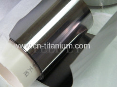 Titanium GR1 foil thickness 0.03mm width 120mm one coil weight 2-10kgs mirror surface