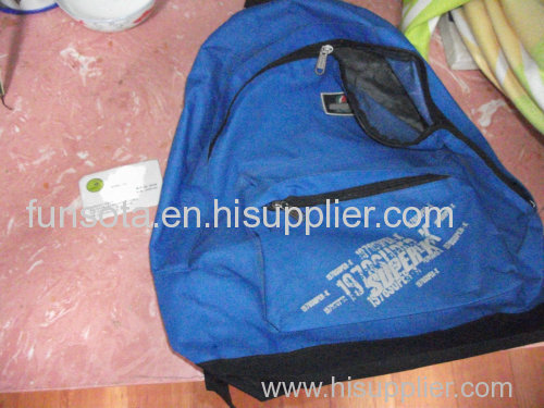 Old blue bag travel bag sports bag