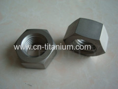Ti B348 Gr.2 HEX HEAVY DOUBLE CHAMFER NUTS hot forging