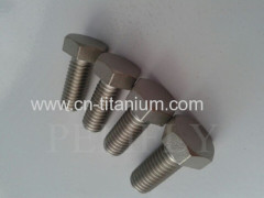 Titanium hot forging DIN 933 Hexagon head bolts-full thread M10 B348 GR2