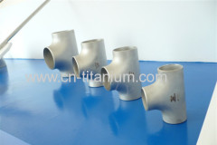 Titanium GR2 90 degree and 45 degree Tee elbow reducer ASME B16.9