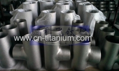 Titanium tee/cross astm B363 nickle tee equal