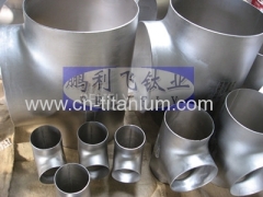 Titanium tee/cross astm B363 nickle tee equal