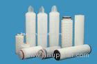 high flow PP Pleated Filter Cartridge for water treatment , 0.45 um - 5 um