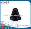 Black Plastic Charmilles EDM Parts Water Nozzle EDM Flush Cups 33mm*6mm