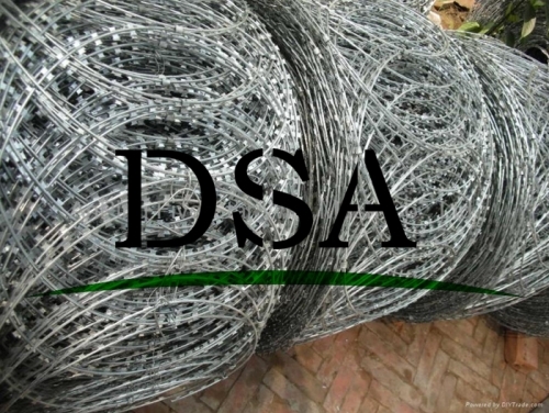 durable razor wire/welded razor wire mesh