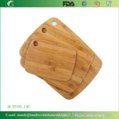 Fujian Xingyuan 3-piece Bamboo Cutting Board Set with Simple Design