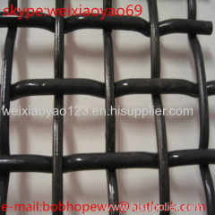 galvanized crimped wire mesh for mine screen