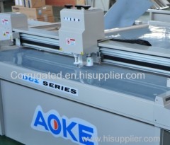 Plastic advertising paper cutting machine