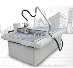 Reboard paper box cutting machine