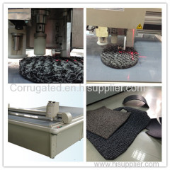 Carpet sample maker cutting machine