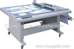 Paper sample cutting machine