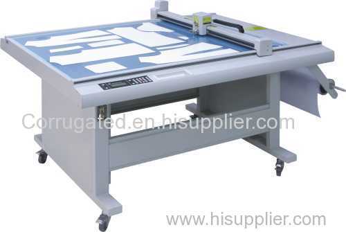Paper sample cutting machine