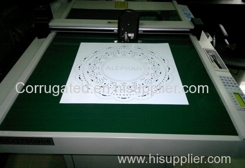 PVC film sample maker cutting machine