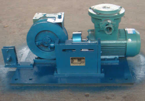 protective device with retractable winch