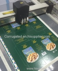 Decal sample maker cutting machine