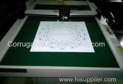 Sticker sample maker cutting machine