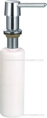 Brass soap dispenser for plumbing tools