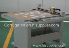 paper box sample cutting machine