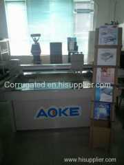 Graphic carton sample maker cutting machine