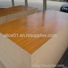 Environmentally friendly Melamine MDF