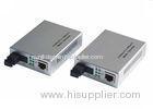 Singlemode LC Port 20KM fiber media converter Supporting flow control