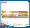 2.0mm Multi Channel Brass EDM Electrode Tube EDM Machine Parts Customised