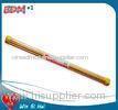 2.5 x 400mm EDM Brass Tube / Sing Hole EDM Electrode Tube For Drilling Machine