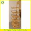 Market china wood bread display bakery display shelves