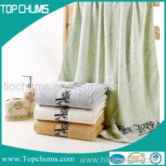 solid color 100%cotton terry bath towel